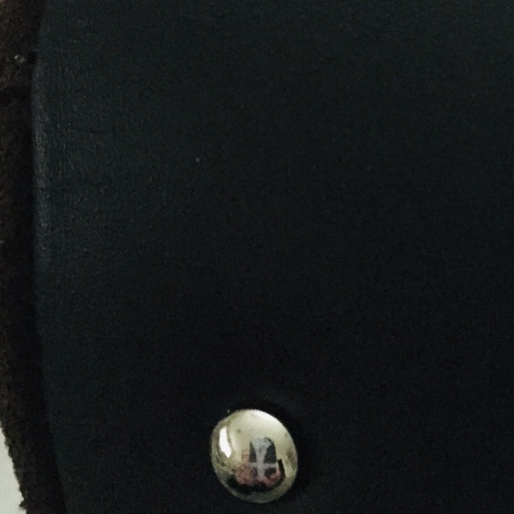 🤎 Ann Taylor Chocolate suede shoulder tote - Picture 9 of 11